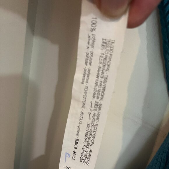 Zara Pleated Teal Midi Dress. Size Medium. - Picture 5 of 12